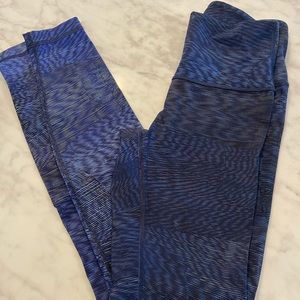 Lulu lemon blue leggings